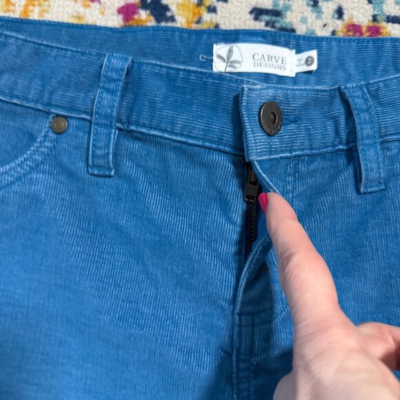 Carve Design Dogtown Corduroy Shorts Womens Size 2 Outdoors Gorpcore Beach Retro - Picture 5 of 9
